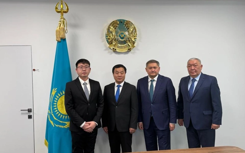 Ғылым және жоғары білім министрі Shengtai Biotech компаниясының делегациясымен кездесті