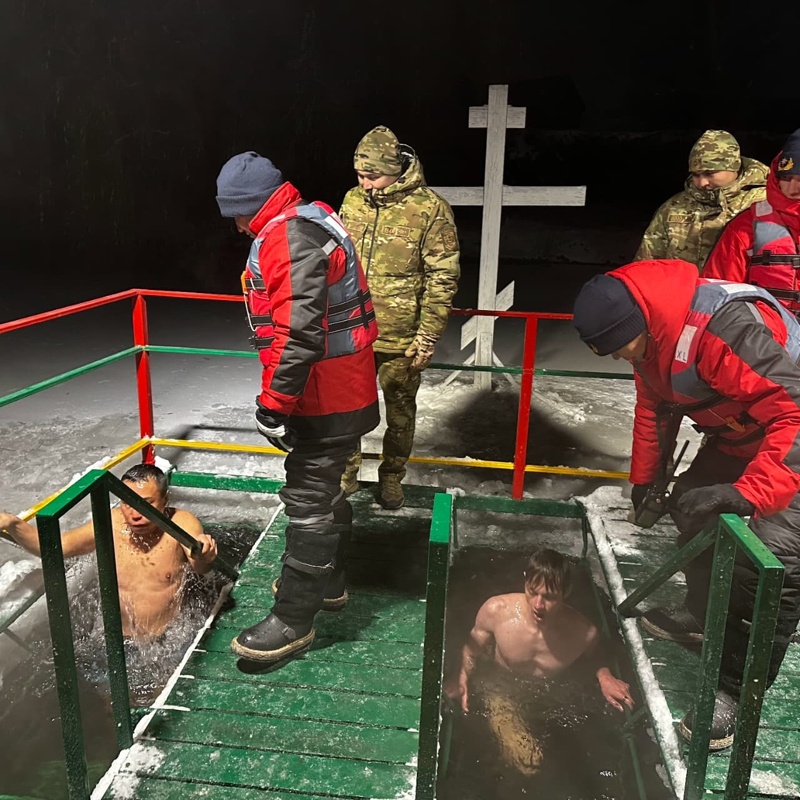 Крещенские купания в Алматы