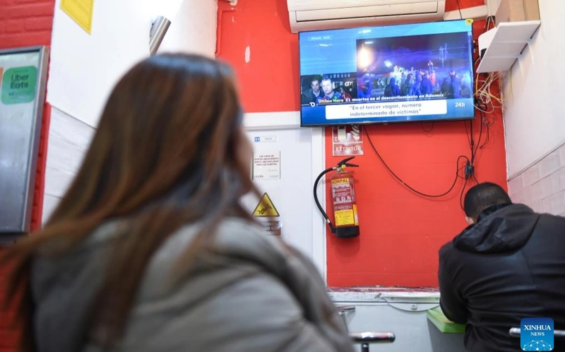 D‘Night of deep pain’: Train crash in southern Spain leaves 39 dead