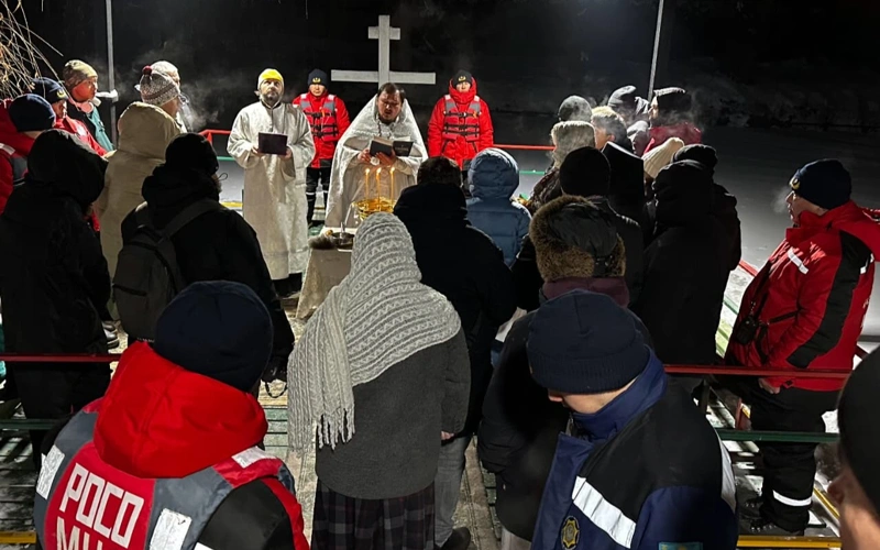 Крещенские купания в Алматы