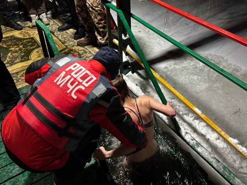 Крещенские купания в Алматы