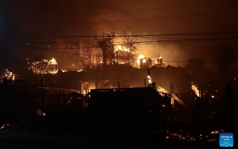 Chile wildfire death toll rises to 18