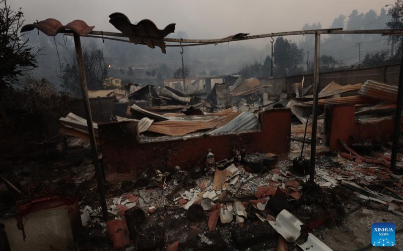 Chile wildfire death toll rises to 18