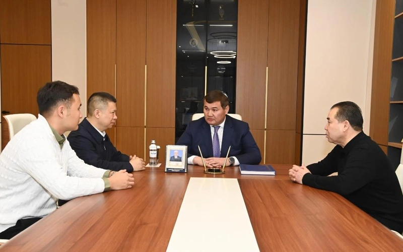 Аймақ басшысы Gepetto компаниясының директорымен кездесті