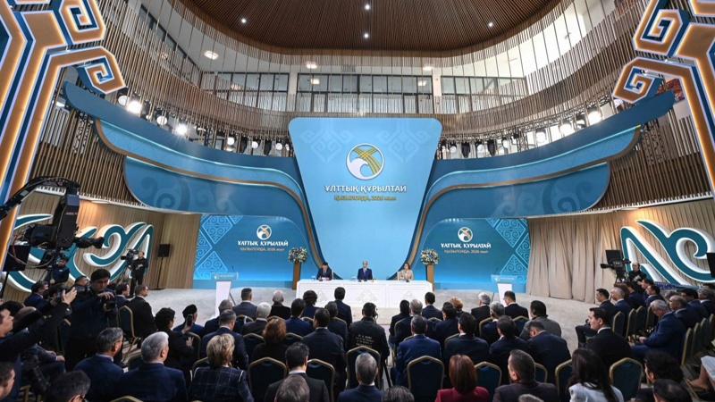 В Кызылорде под председательством Главы государства Касым-Жомарта Токаева началось V заседание Национального курултая