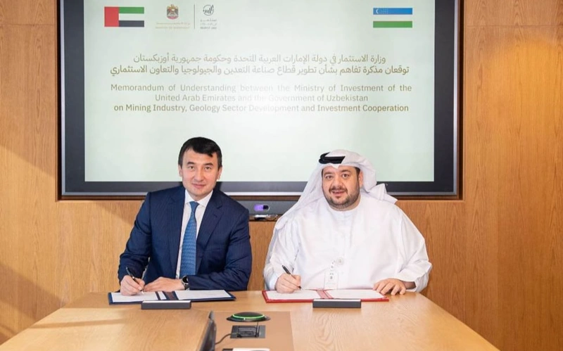 UAE and Uzbekistan to develop mining sector, boost investment 