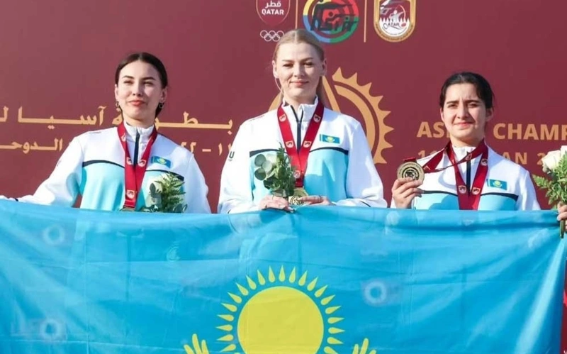 Qazaqstan stend atýdan Azııa chempıonatynda taǵy bir altyn medal jeńip aldy