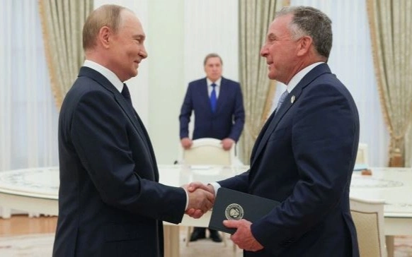 Владимир Путин и Стив Уиткофф