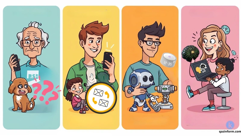 How each generation uses AI in everyday life