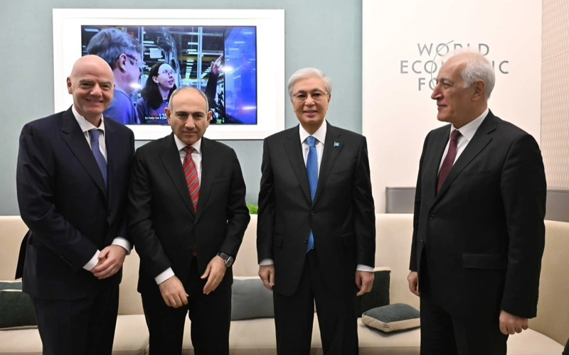 President Tokayev holds a series of meetings in Davos