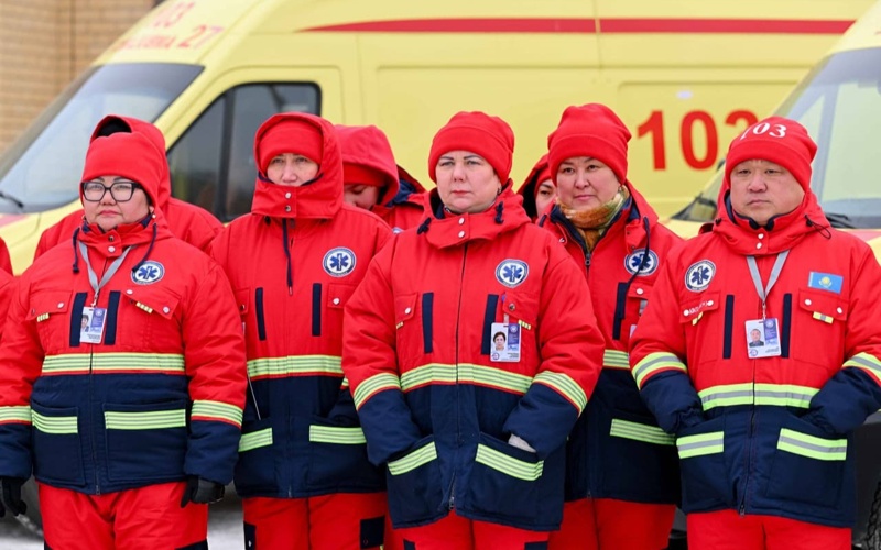 Автопарк станции скорой помощи Семея пополнился новыми автомобилями