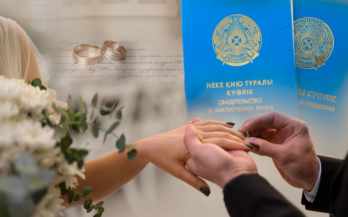 Елімізде жыл басынан бері неше жұп некесін қидырған