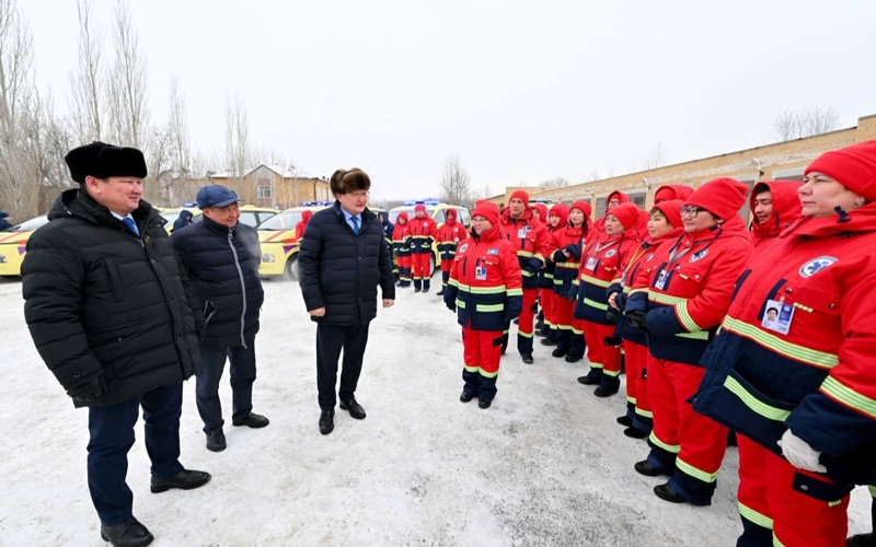 Автопарк станции скорой помощи Семея пополнился новыми автомобилями