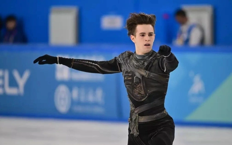 Olympic hopeful Mikhail Shaidorov competes at Four Continents Championship in Beijing