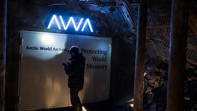 The Arctic World Archive (AWA) The Arctic World Archive, archive, history