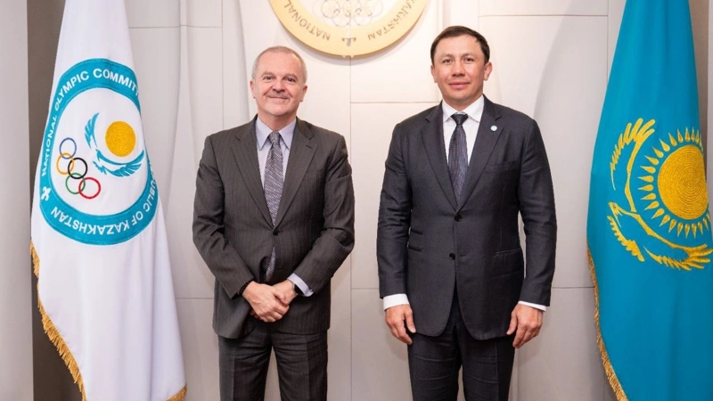 Gennady Golovkin meets with Italian Ambassador