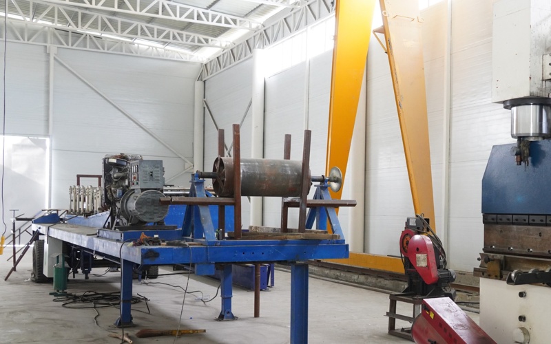 Túrkistan oblysynda kapsýlaly úıler men sendvıch-panel shyǵarylyp jatyr