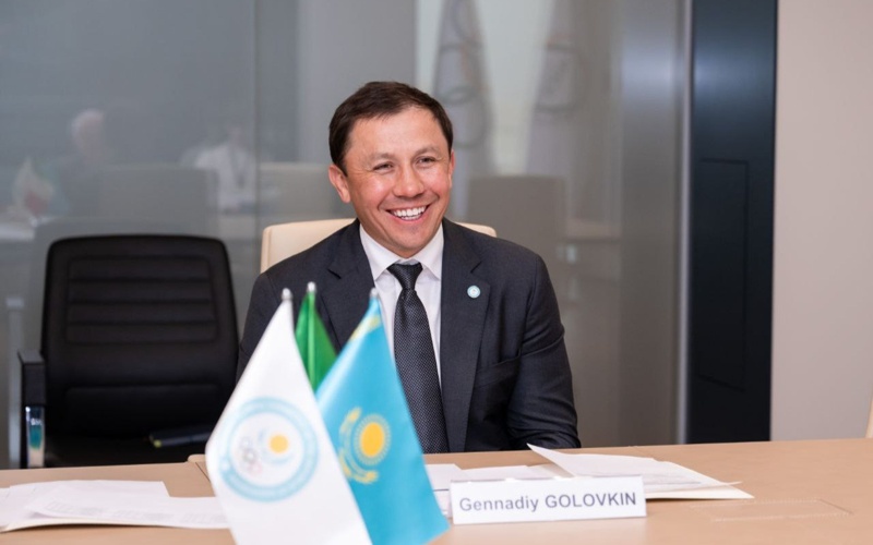 Gennady Golovkin meets with Italian Ambassador