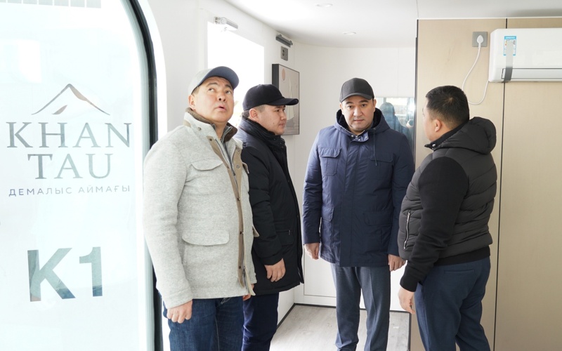 Túrkistan oblysynda kapsýlaly úıler men sendvıch-panel shyǵarylyp jatyr