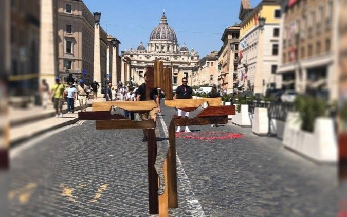Olympics, Paralympic Cross, Milan,  Winter Games, Winter Games, Olympic Games, Vatican