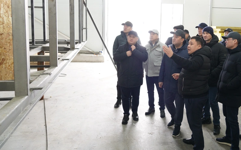 Производство капсульных домов и сэндвич-панелей наладили в Туркестанской области