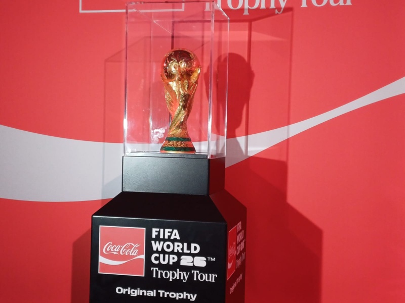 Кубок мира привезли в Алматы 