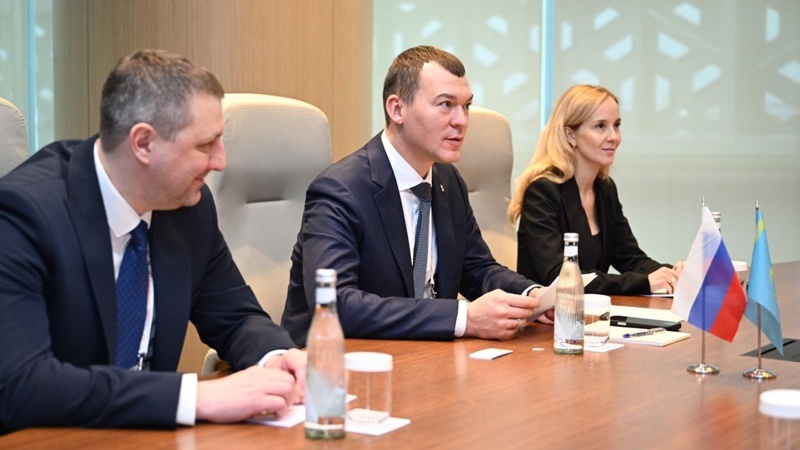 Gennady Golovkin meets with head of Russian Olympic Committee