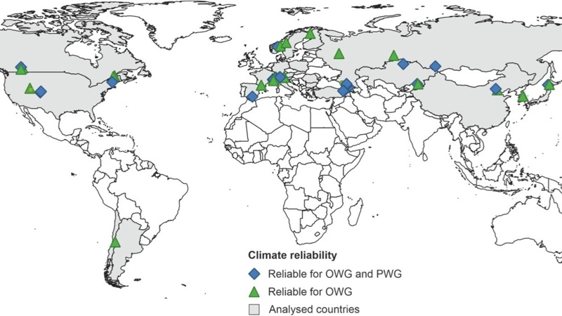 Климатические условия проведения зимних олимпиад. 