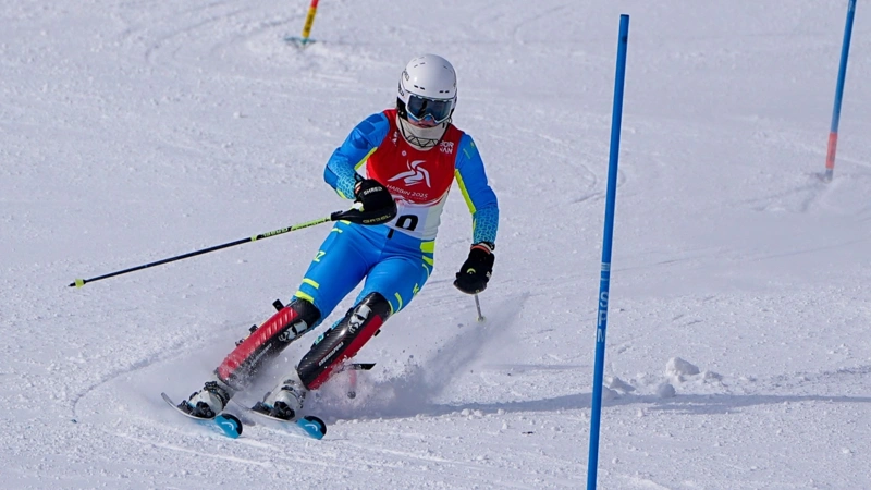 Kazakhstan’s Alexandra Skorokhodova wins silver at Alpine Skiing Championships in Italy