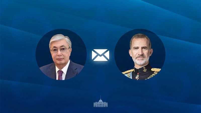 President Tokayev Sends a Congratulatory Telegram to the King of Spain
