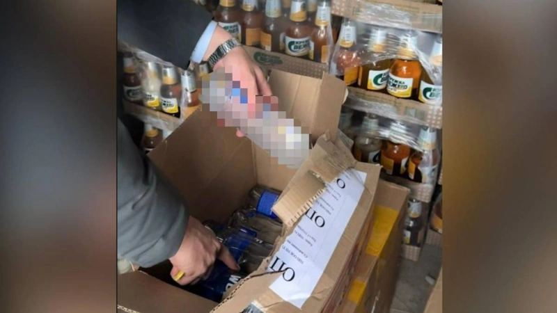 Almatyda polıtsııa alkogol ónimderin zańsyz satý derekterin anyqtady