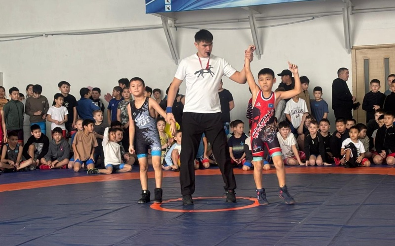 СҚО-да &laquo;Жас балуан&raquo; лигасына спортқа енді қадам басқан балалар қатысып жатыр