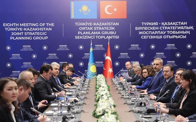 Kazakhstan, T&uuml;rkiye expand bilateral agenda at strategic talks in Ankara