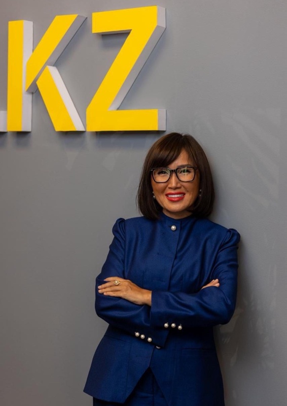 Руководитель Телерадиокомплекса Президента РК Раушан Кажибаева