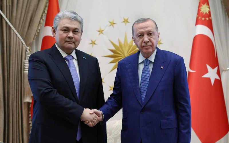 Qazaqstan Syrtqy ister mınıstrin Túrkııa Prezıdenti qabyldady