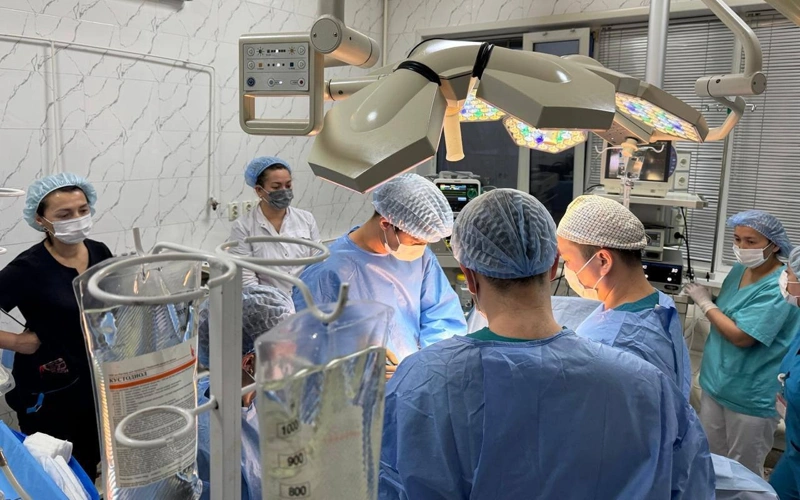 Aqmolalyq donordyń búırekteri kútý paraǵynda turǵan eki patsıentke aýystyryldy