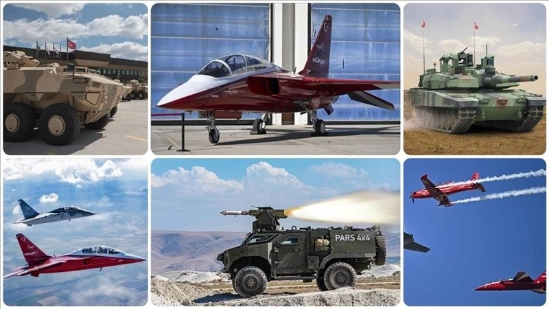 Turkish defense, aerospace exports jump 44.2% year-on-year to record high in January