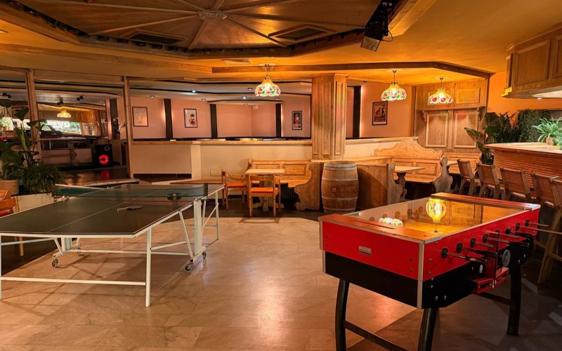 игровая комната в отеле Ливиньо