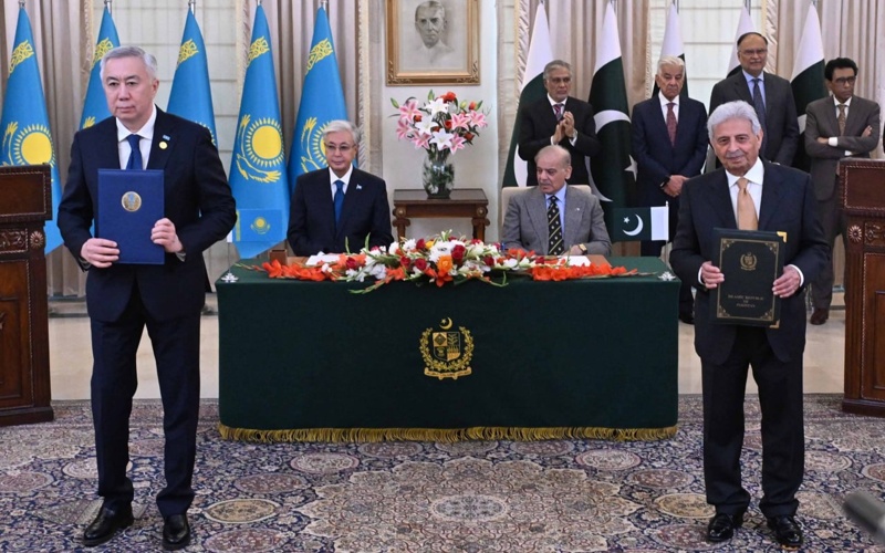 Kazakhstan, Pakistan elevate ties to strategic partnership 