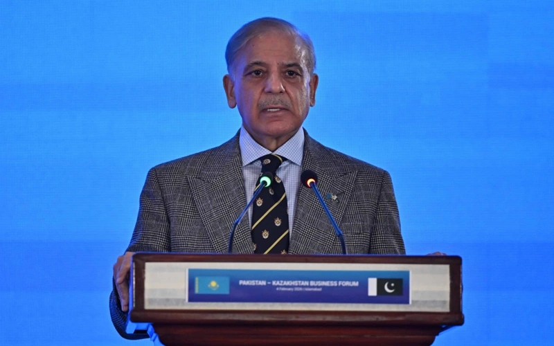 Pakistani PM Shehbaz Sharif to visit Kazakhstan later this year 