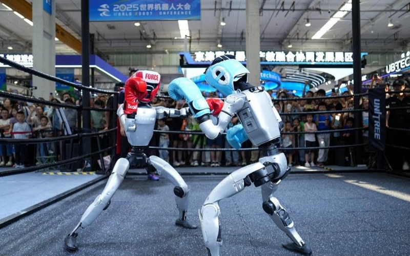 Qytaı, robot, robototehnıka
