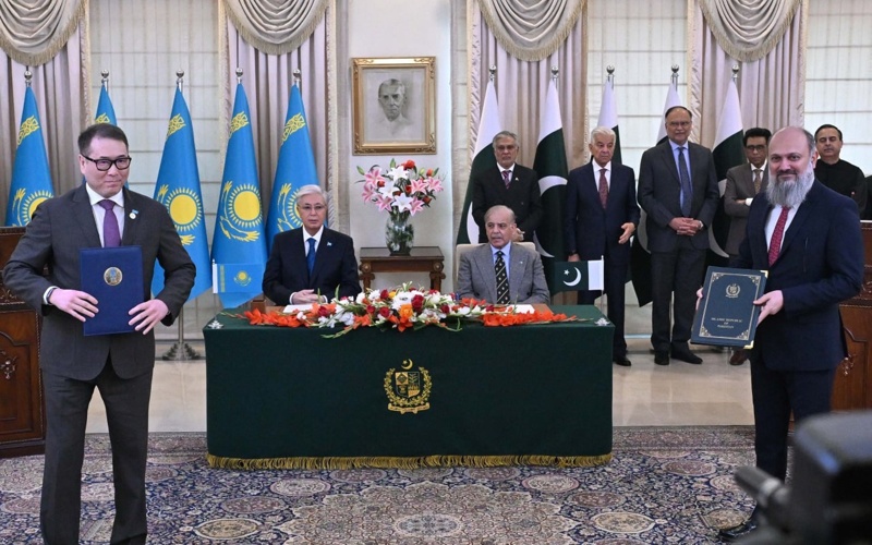 Kazakhstan, Pakistan elevate ties to strategic partnership 