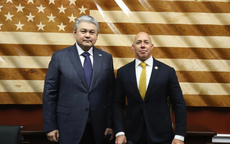 Kazakhstan’s top diplomat talks trade, politics, and critical minerals in Washington, D.C.