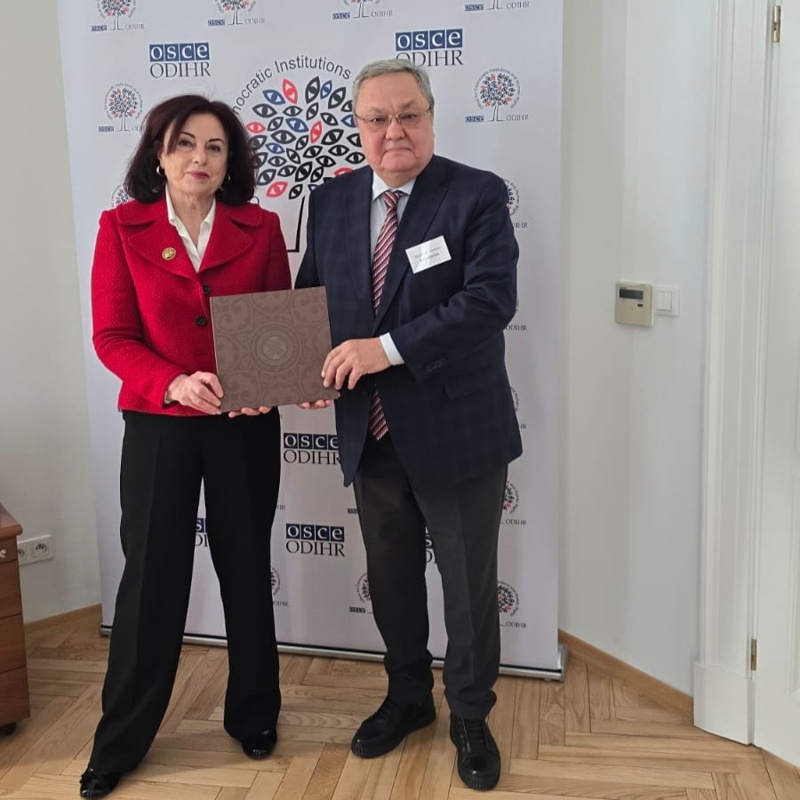 ОСК төрағасы ЕҚЫҰ ДИАҚБ директорымен кездесті