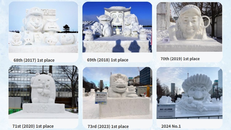 Sapporo snow festival 