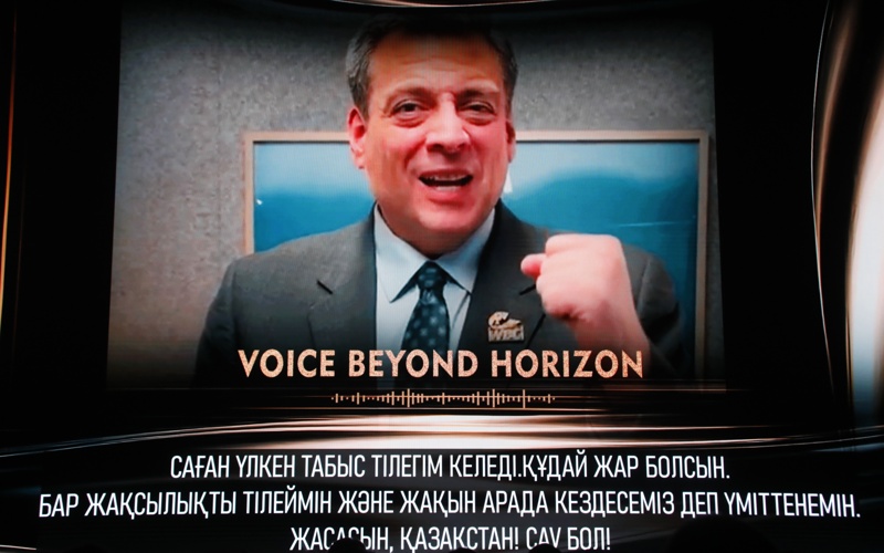 Димаш Кудайберген представил премьеру международного проекта в&nbsp;Алматы