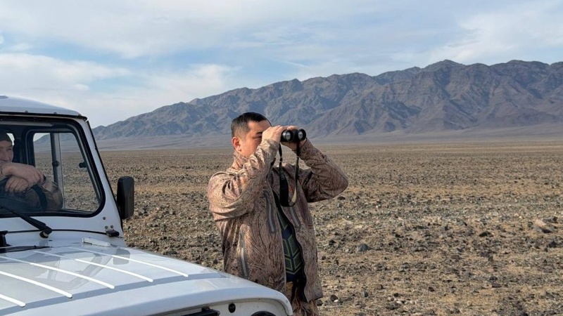 Алтын-Емел ұлттық паркінде Қызыл кітапқа енген аңдарға санақ жүргізілді