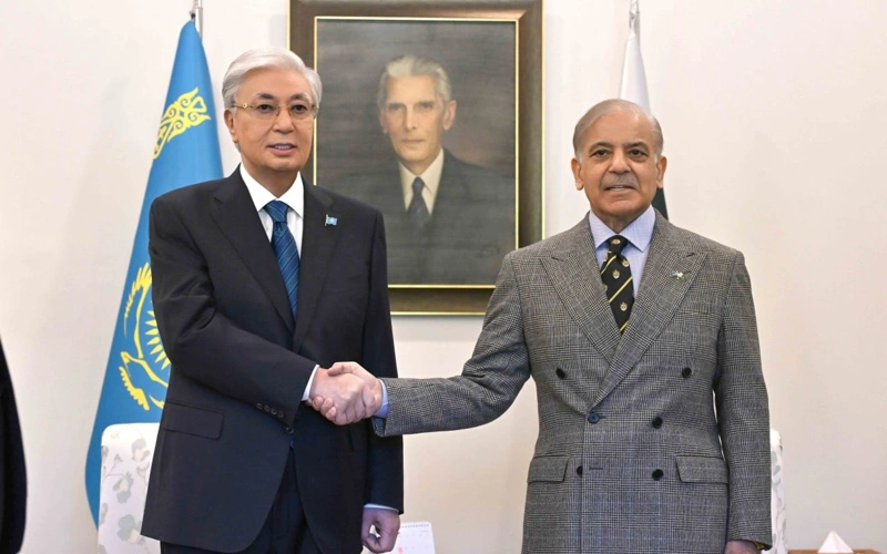 Kazakhstan, Pakistan, Kassym-jomart Tokayev, Shehbaz Sharif