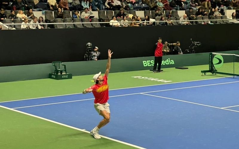 Monaco levels Davis Cup playoff tie against Kazakhstan