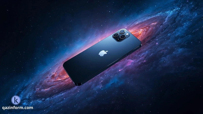 iPhone in space